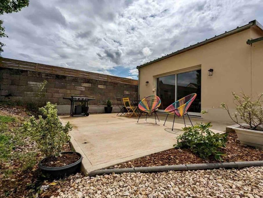 Logement De Plain-Pied Avec Jardin, Terrasse Gurgy 外观 照片